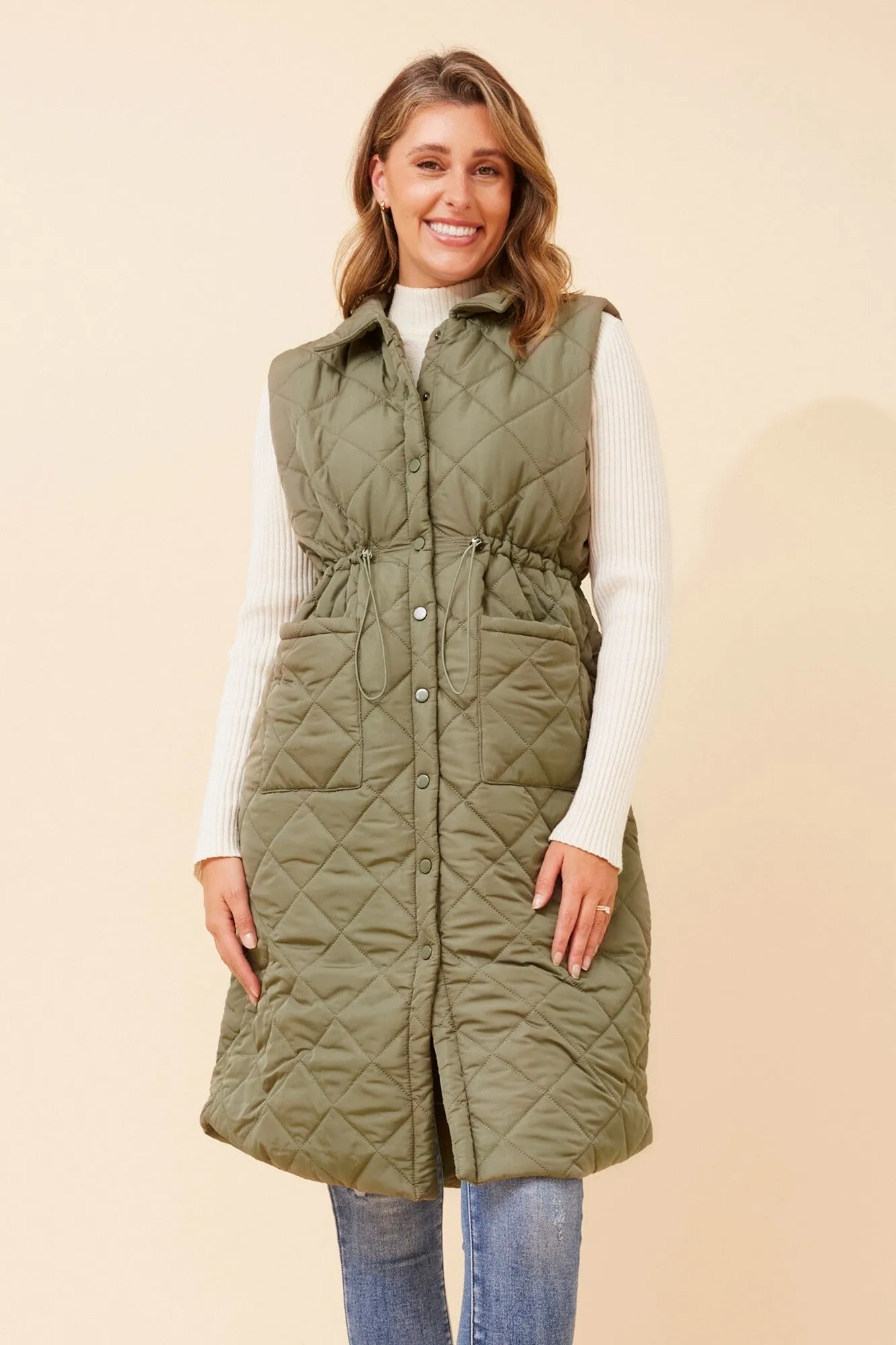 Relaxed Layers DEDE QUILTED VEST