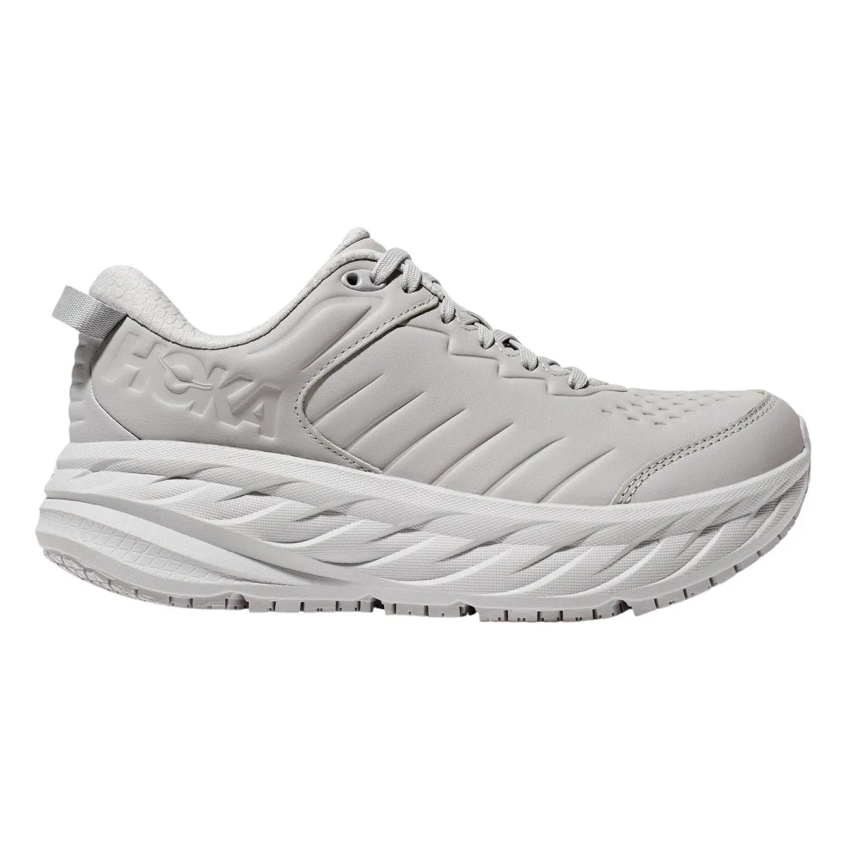 Hoka One One Women's Bondi SR Harbor Mist/Lunar Rock Strike Step