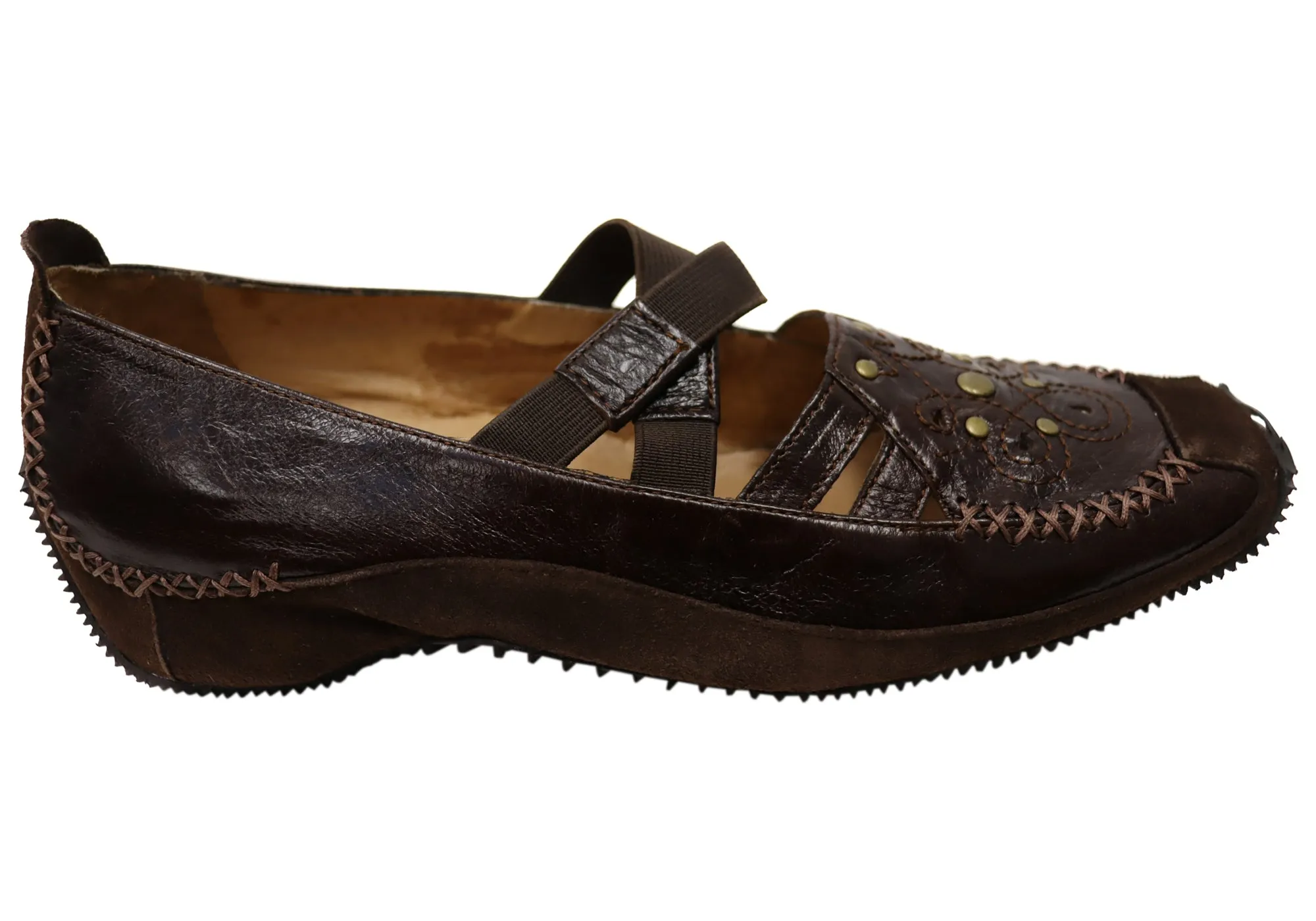 Street Pulse Donna Velenta Lucy Womens Comfortable Leather Shoes