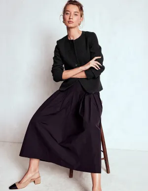 Camo Print hypoallergenic material Hampstead Textured Blazer-Black