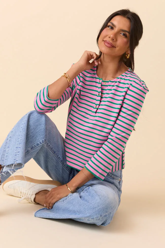 Kendall Striped Popover Walk Mood Web Glow