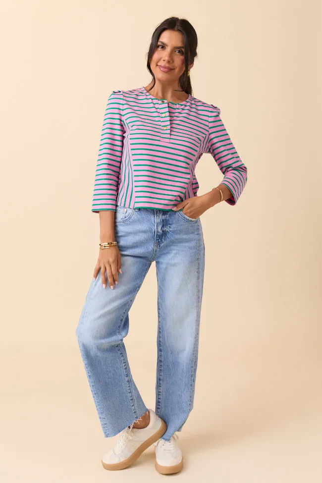 Light Jacket Kendall Striped Popover