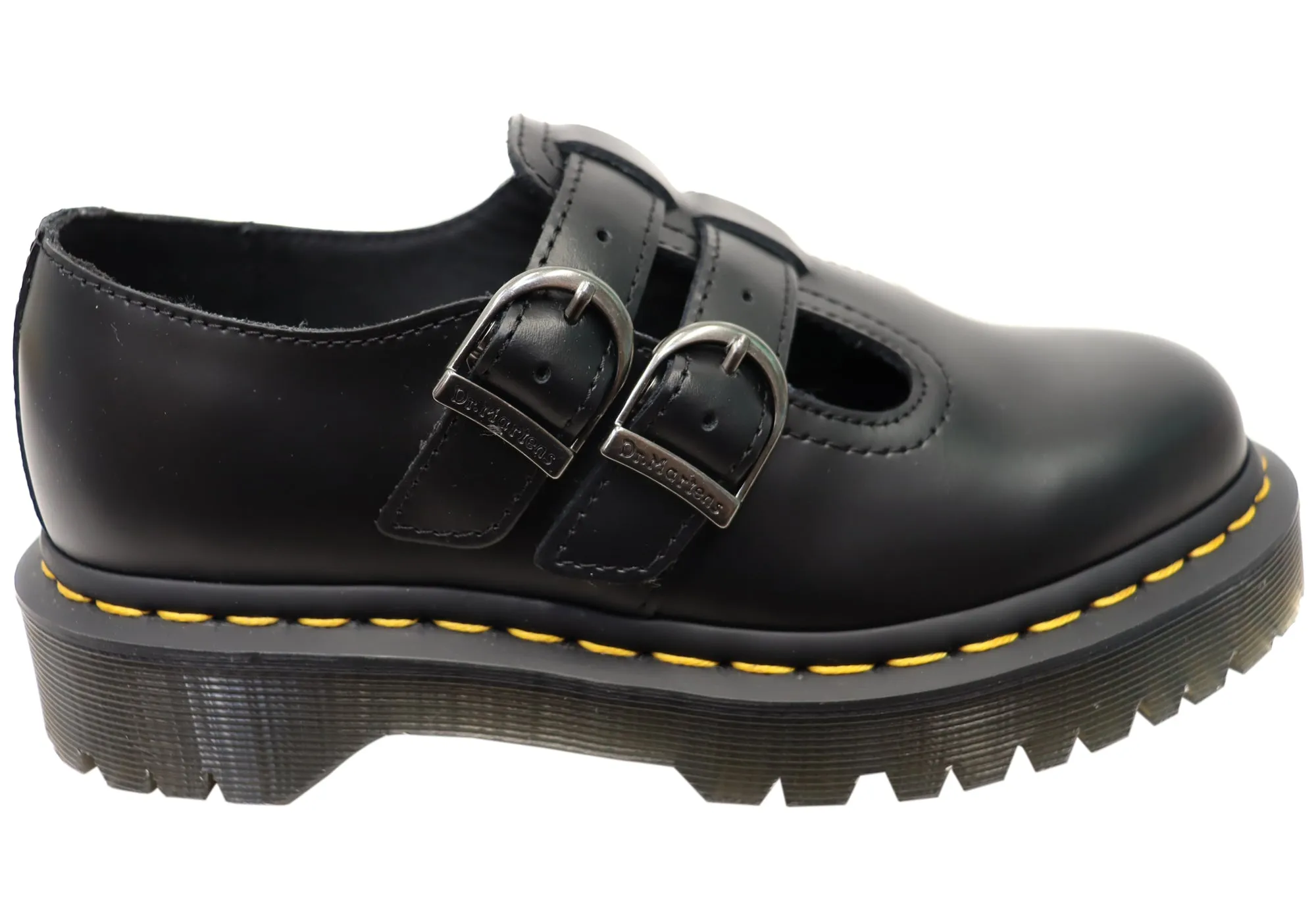 Dr Martens Womens 8065 II Bex Mary Jane Comfortable Leather Shoes Core Fit supportive insole