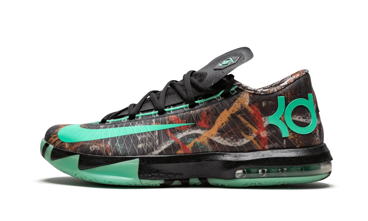Rockered Outsole KD 6 - AS "Gumbo League"
