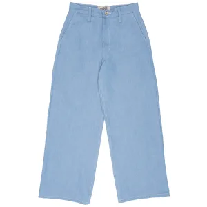 Beach Day Brunch Outfit Elegant Soft Wash Treatment Maudie  - Sakura Sky