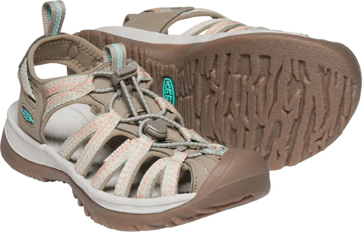 Keen Women's Whisper Taupe/Coral SweatWicking