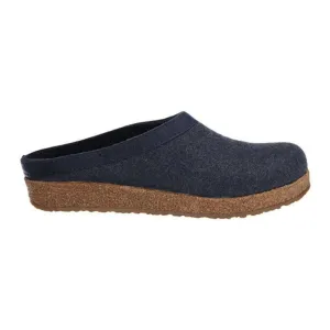 Haflinger Women's GZL44 Blue Felt Weekday Style