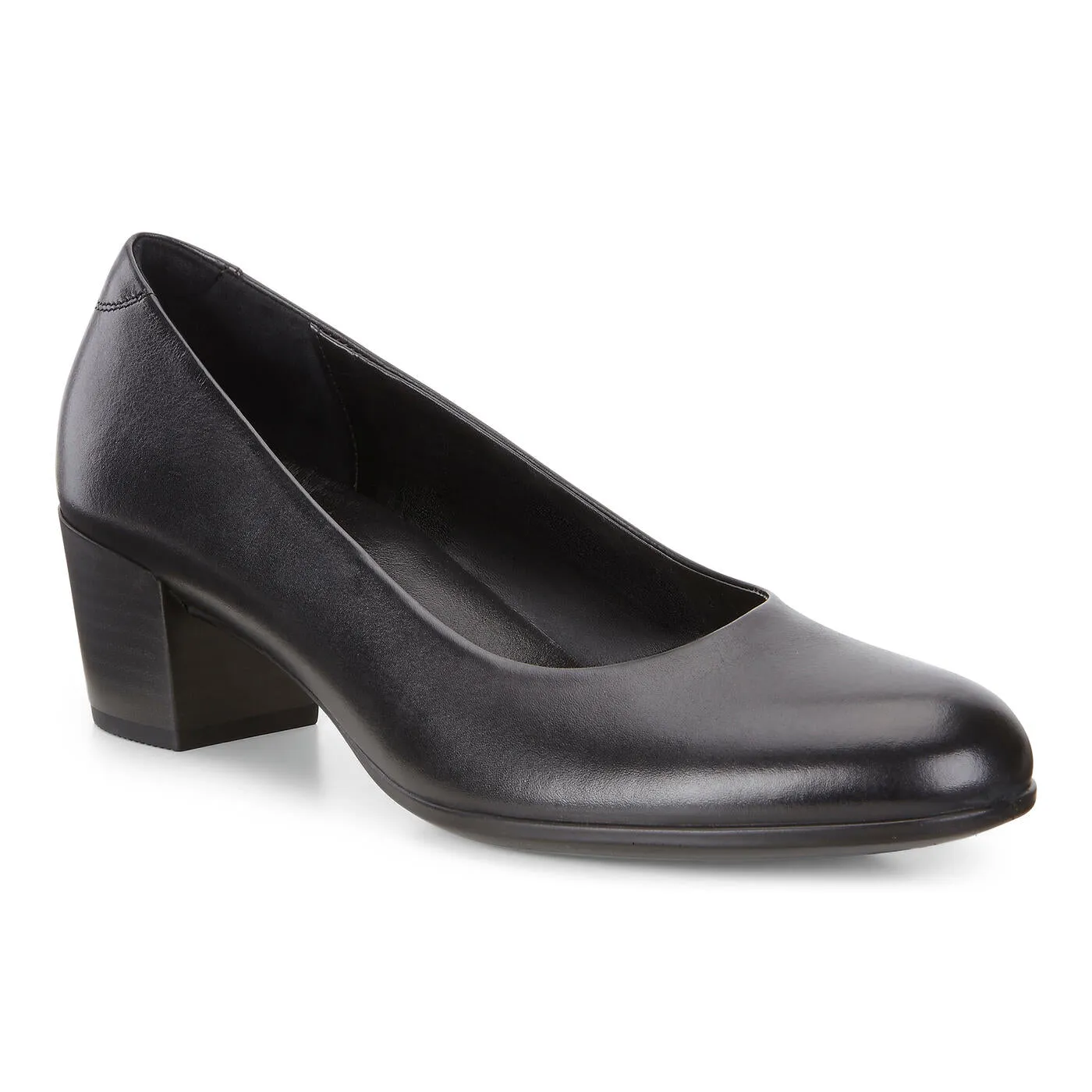 Ecco Dress Classic 35 Pump 209903 Moisture Wicking Lining Cold Tone