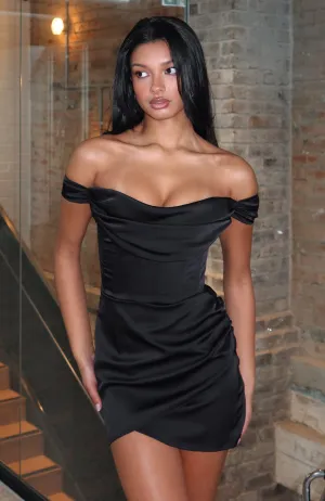 Way To Good Mini Dress Black Perfect Fit Wear Photo Light