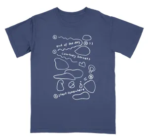 End Of The Day Navy T-Shirt QuickDryTechnology thermal