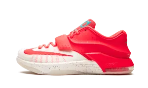 KD 7 Xmas "Egg Nog - Christmas" textured - sole shoes Lightweight Cage