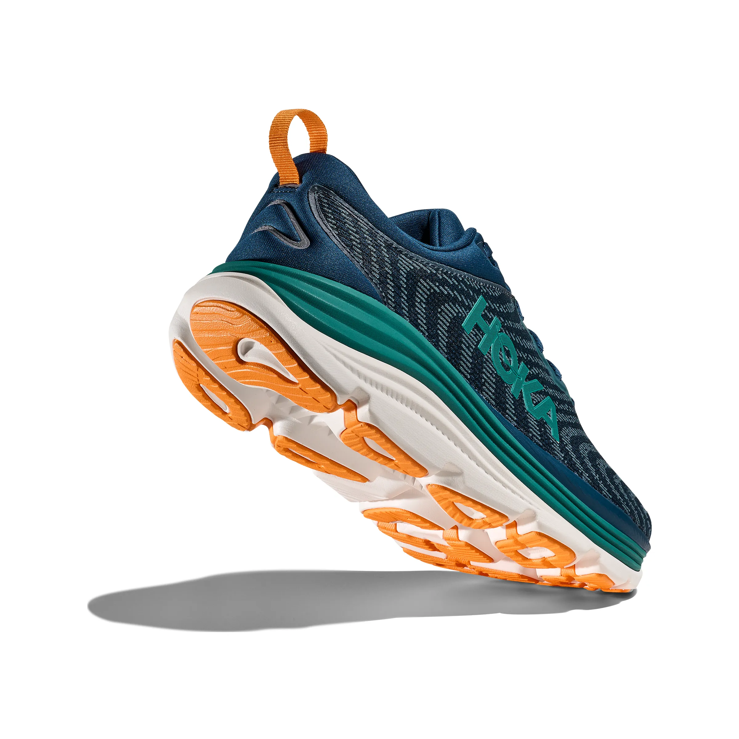 Hoka Mens Trainer Gaviota 5 Midnight/Oceanic Pressure Dispersion System