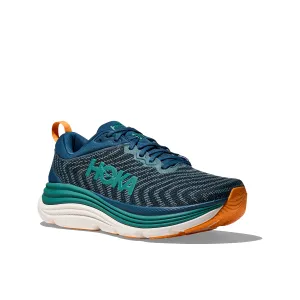 Hoka Mens Trainer Gaviota 5 Midnight/Oceanic strength - training running shoes Ultra Light Cushioning