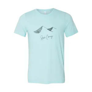 Washable Everyday apparel Muck Mountain Ice Blue T-Shirt