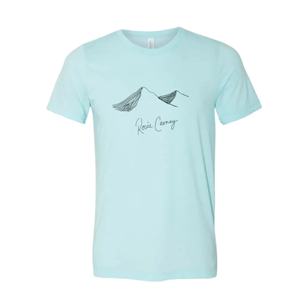 Washable Everyday apparel Muck Mountain Ice Blue T-Shirt