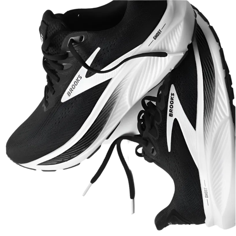 Brooks Mens Trainer Ghost 17 Black/Grey/White long - distance running footwear low - cost shoes