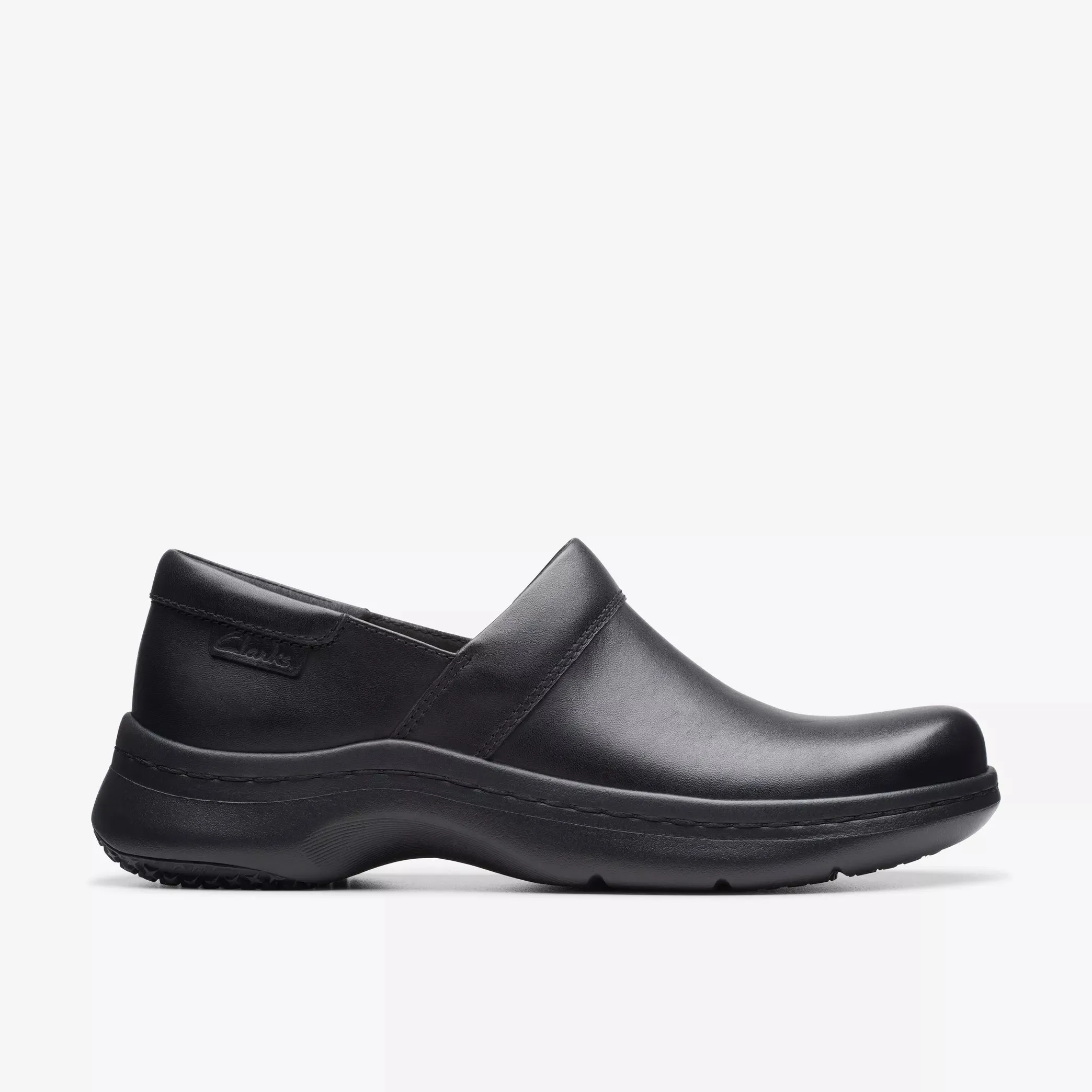 Clarks Pro Gem Blk 75022 Wos forest walk