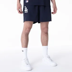 LA Dodgers League Essential Navy Shorts Sporty Style Vacation Outfit
