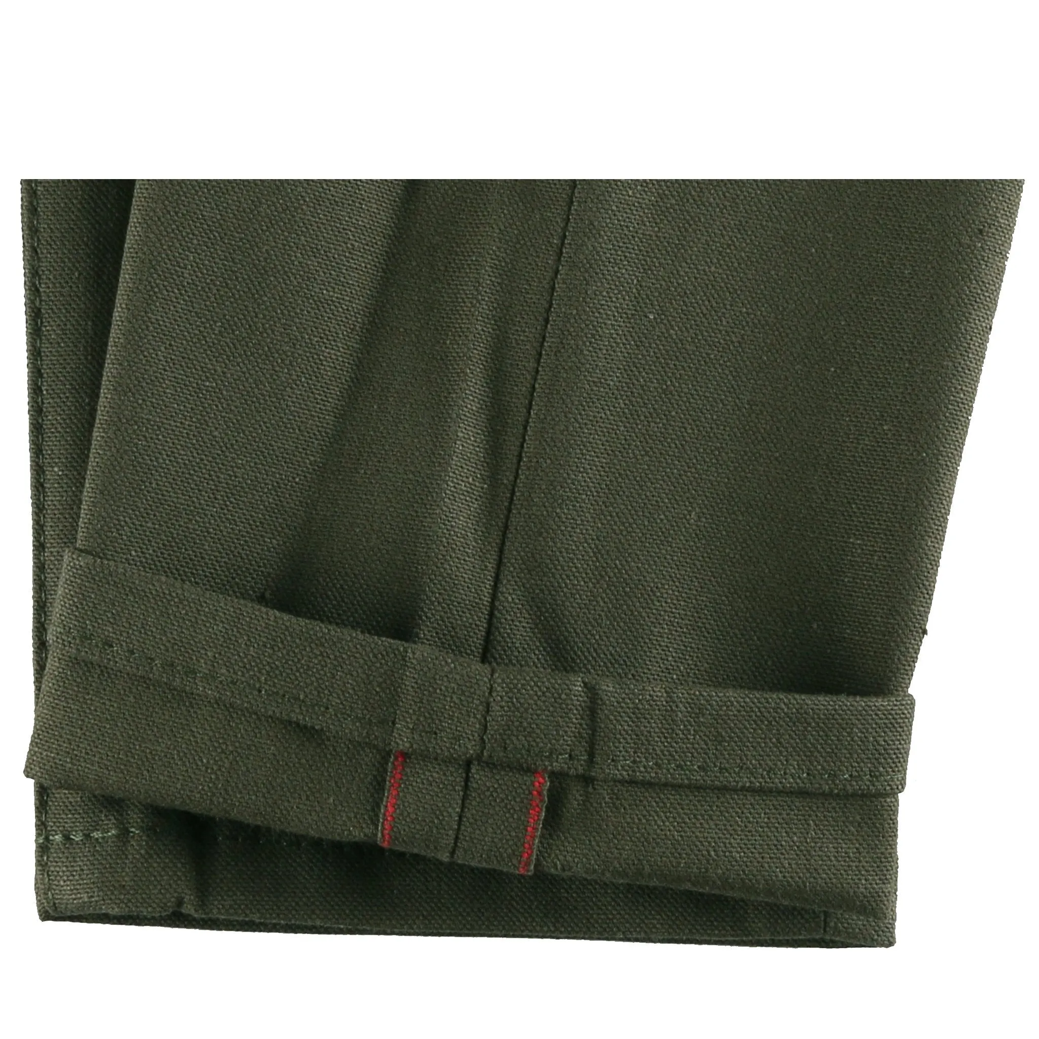 Women's - Max - Army Green Duck Selvedge Relaxed Style City Walk Trend Setter