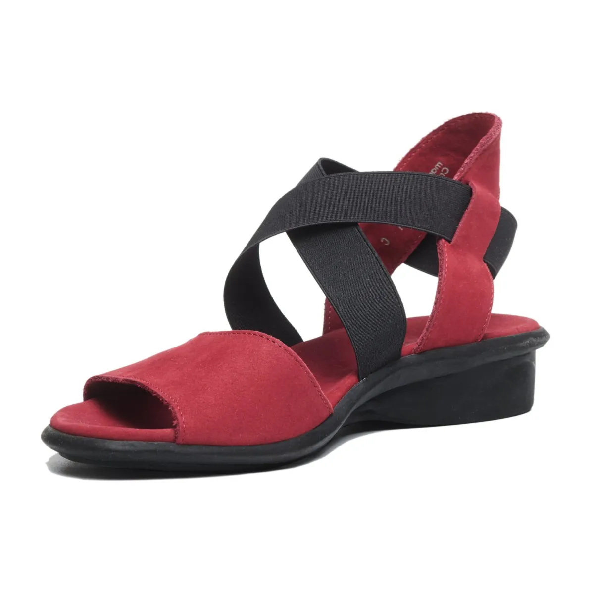 City Step Office Fit Arche Women's Satia Massai Red Nubuck