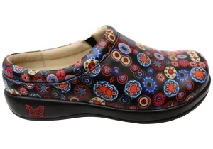 Alegria Kayla Womens Leather Open Back Shoes No Rub