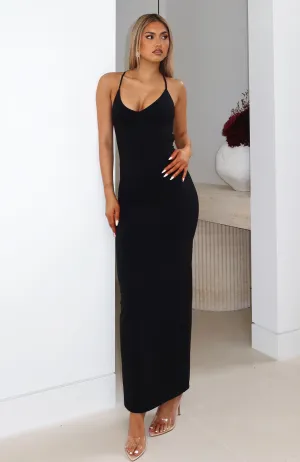 Fever Dream Maxi Dress Black Urban appeal Formal Style