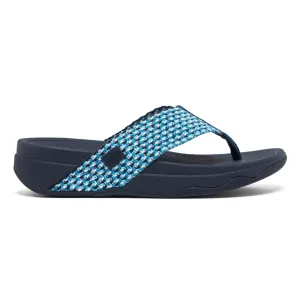 FitFlop Women's Surfa Midnight Navy Scratch Resistant Toe