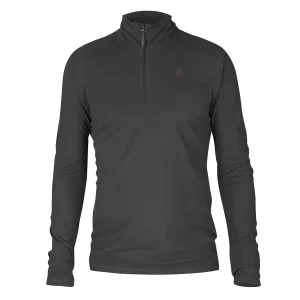 Fjallraven Pine Half Zip Fleece Dark Grey Two Tone Trim