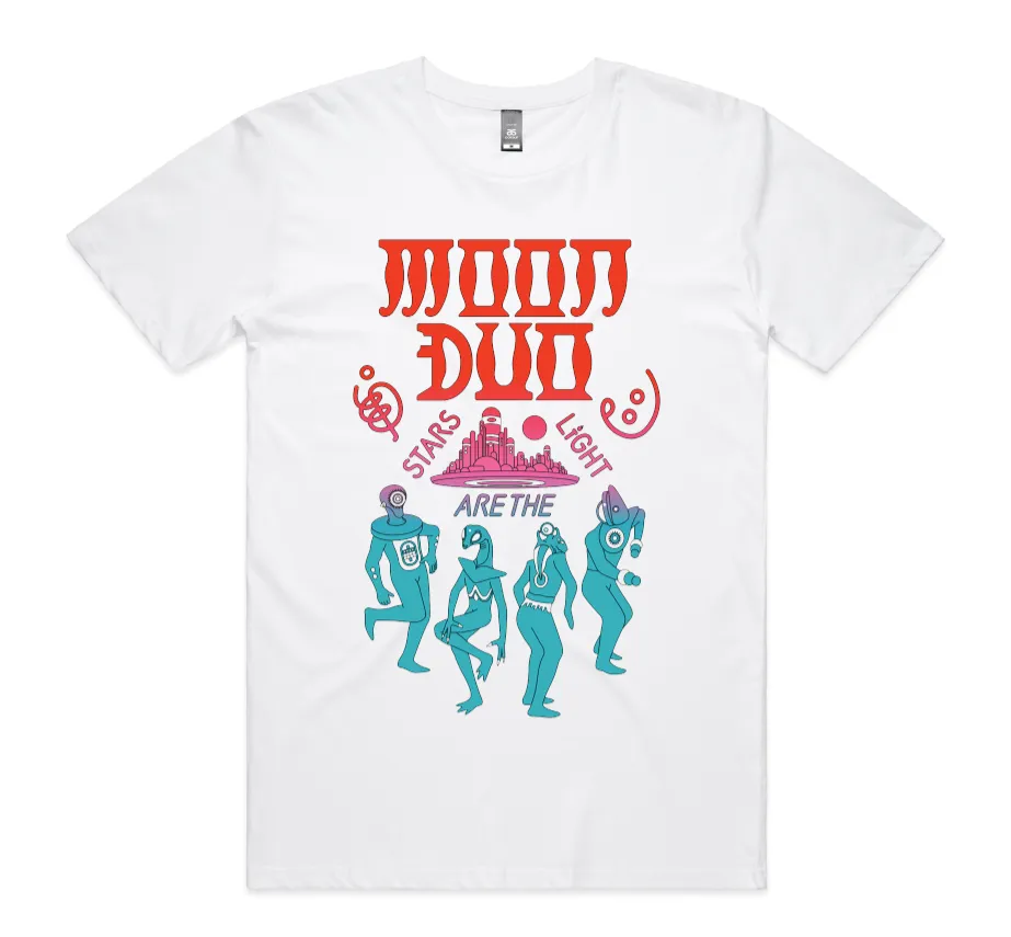 Stars Are The Light White Trendy Comfort Wear Fashionable