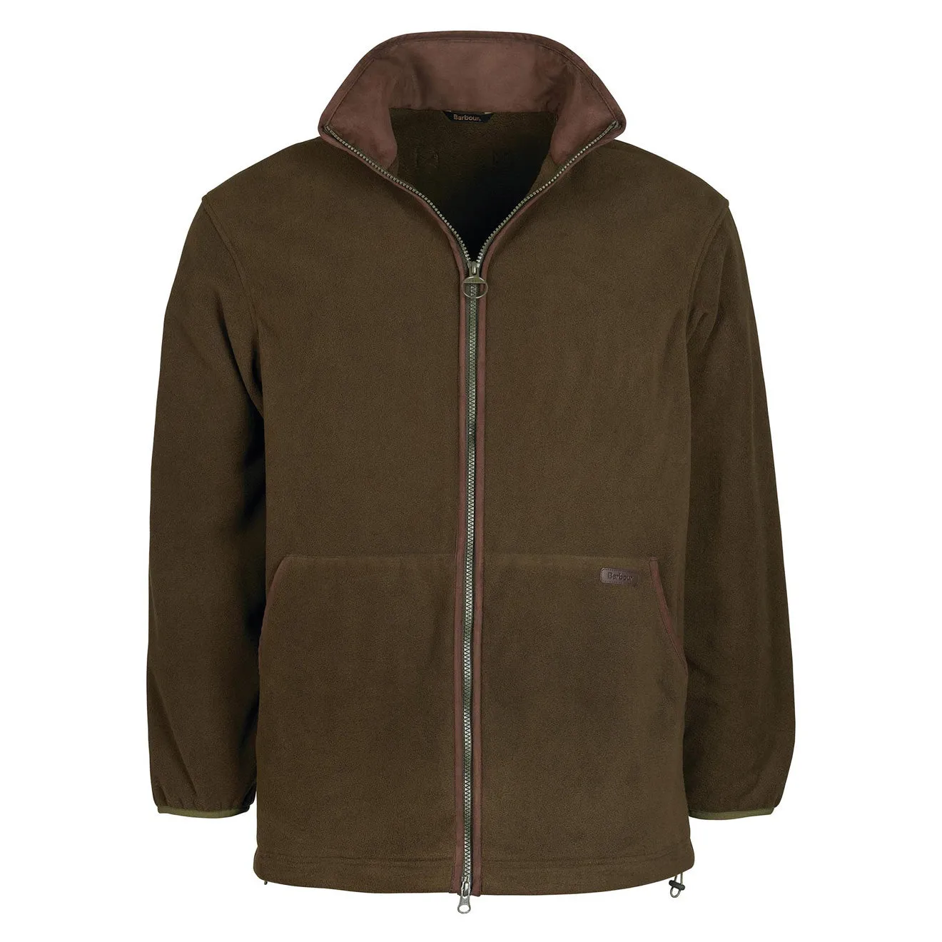 Barbour Oakmoor Fleece Jacket Olive Active Lifestyle