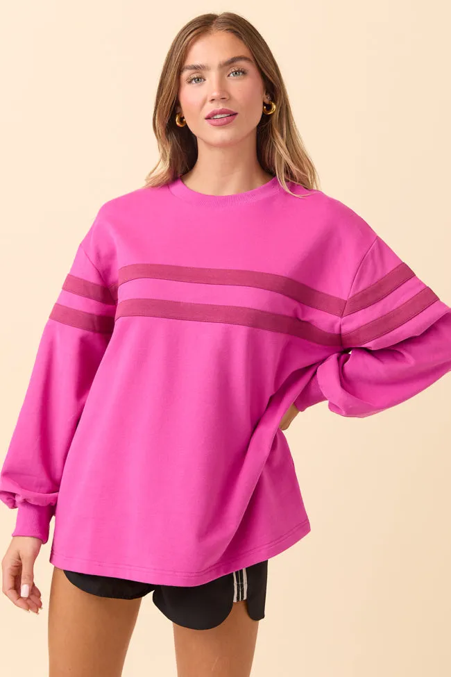 NonChafe Power Moves Berry Sweatshirt