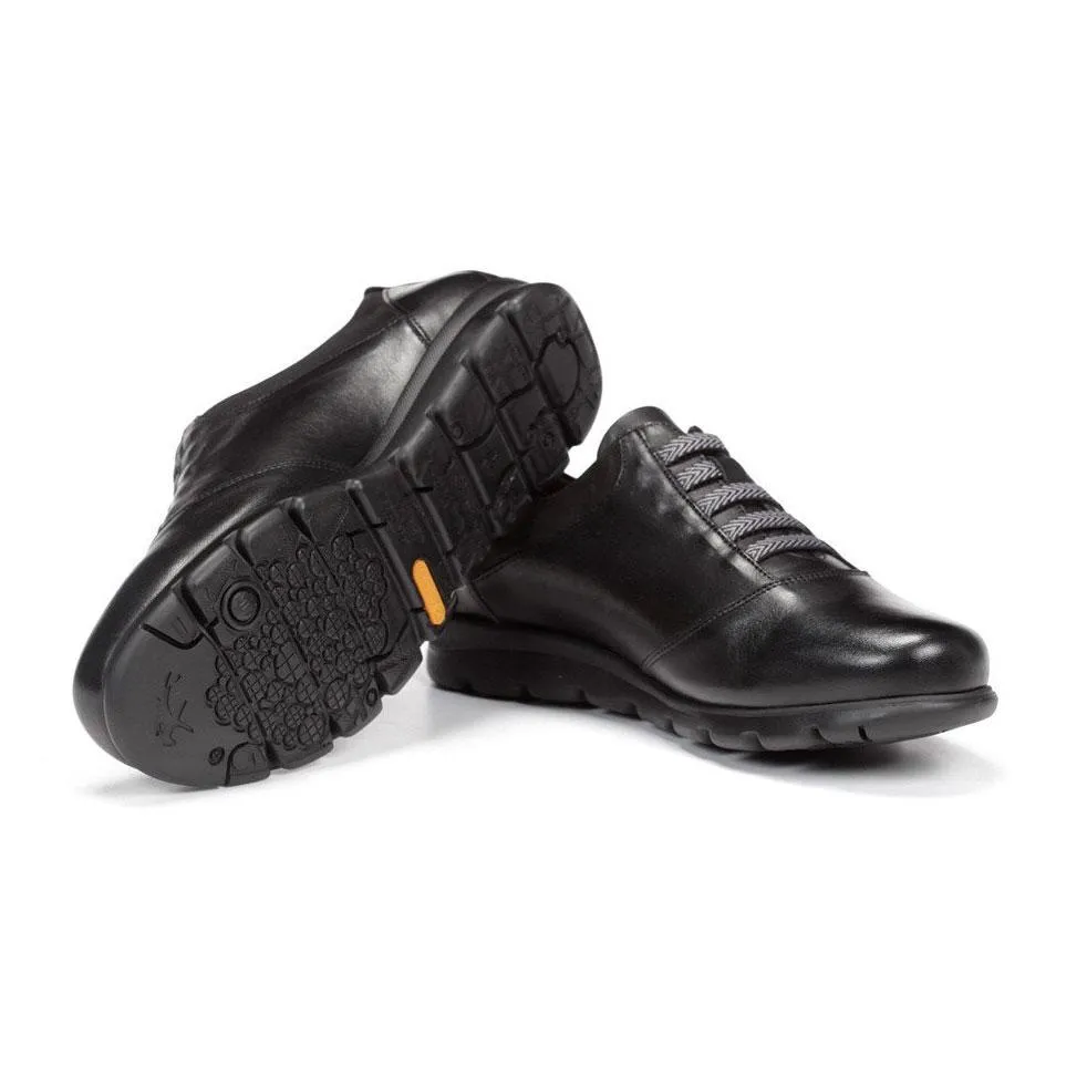 Color Fun Fluchos Women's Susan Black Leather