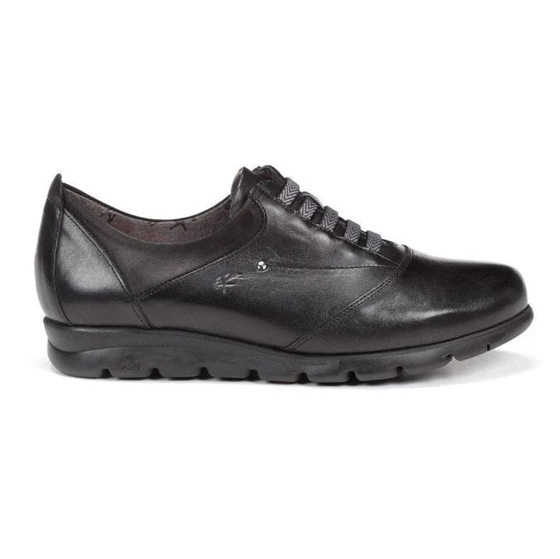 Block Walk Fluchos Women's Susan Black Leather