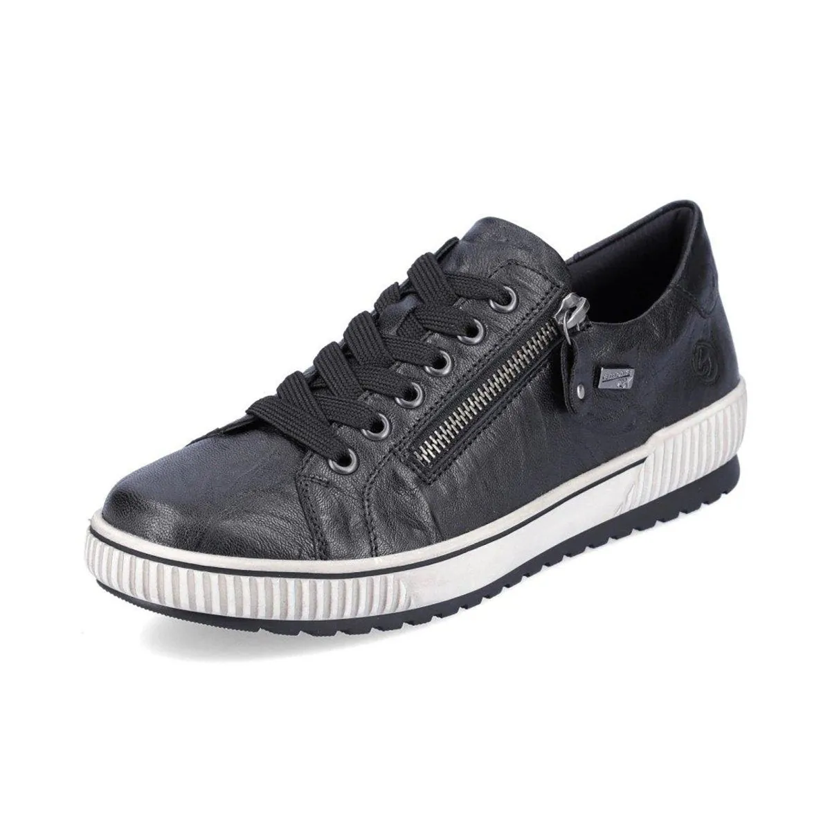 Easy   To   Wear synthetic leather Rieker Women's D0700-00 Maditta Black Waterproof