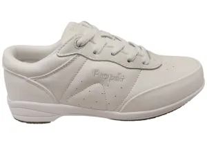 Propet Womens Washable Walker Leather Comfortable Wide Fit Shoes Slip Easy