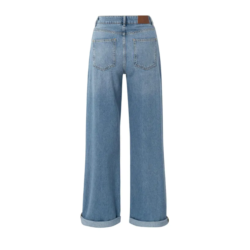 YAYA Womens Jeans 01-311111-507 Blue Denim Neutral Autumn Days High Quality Bold Look Summer Vibes