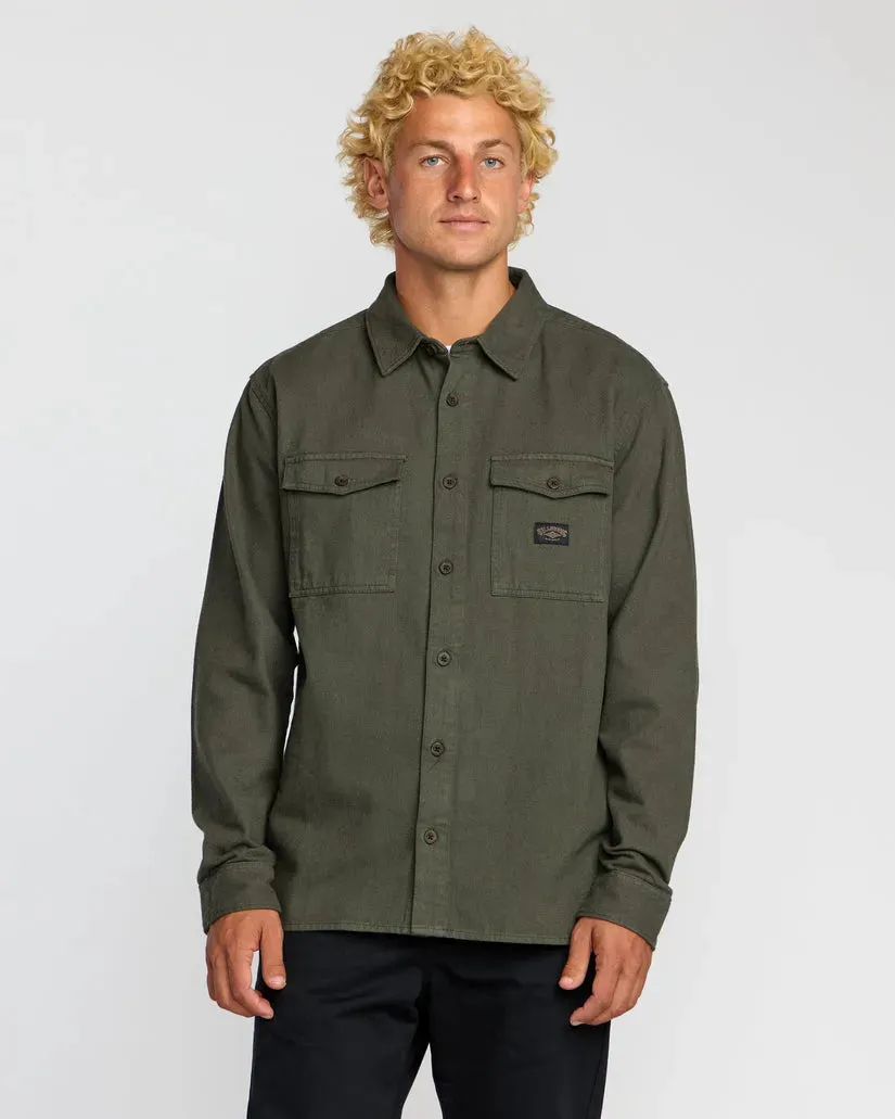 Layer Ready Billabong Mens Shirt Bong Days Long Sleeve