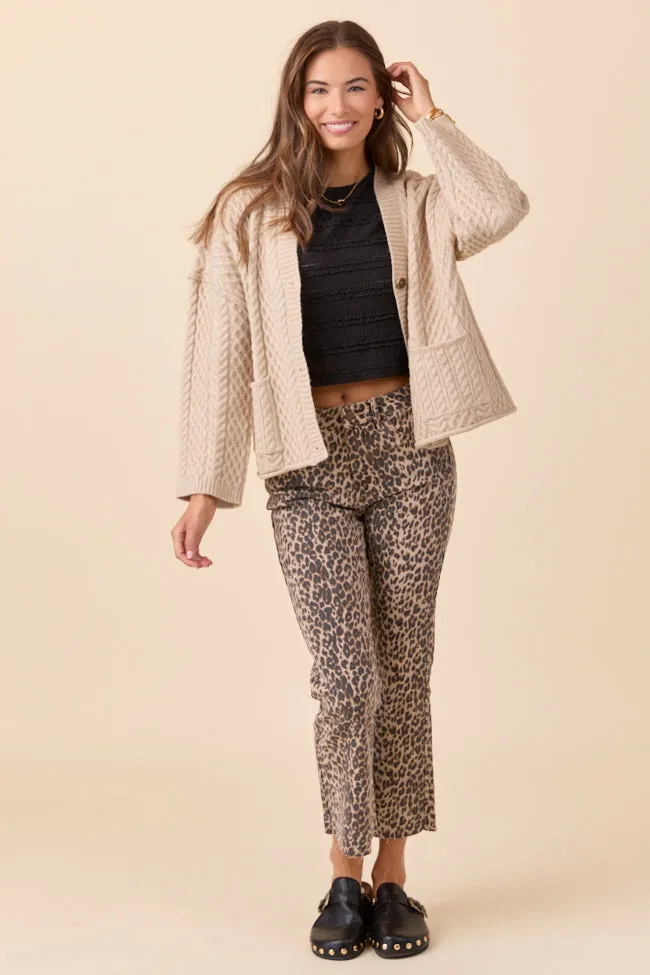 Gia Black Lace Ruffle Crop Tee FadeResistantColors