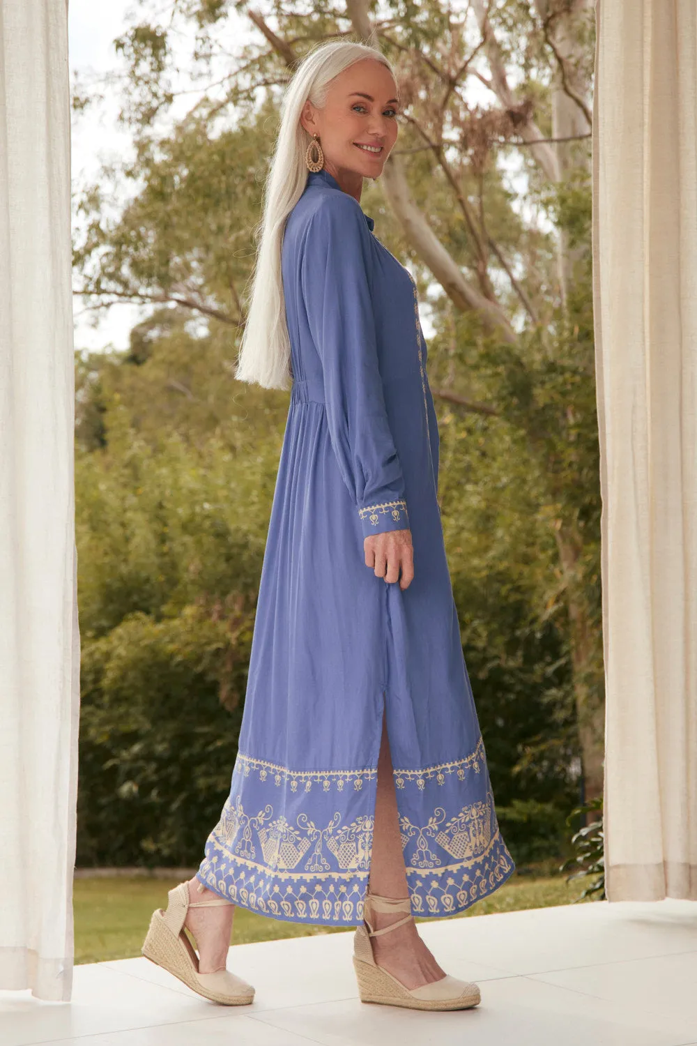 Simple Ease Gracie Shirt Dress in Breeze