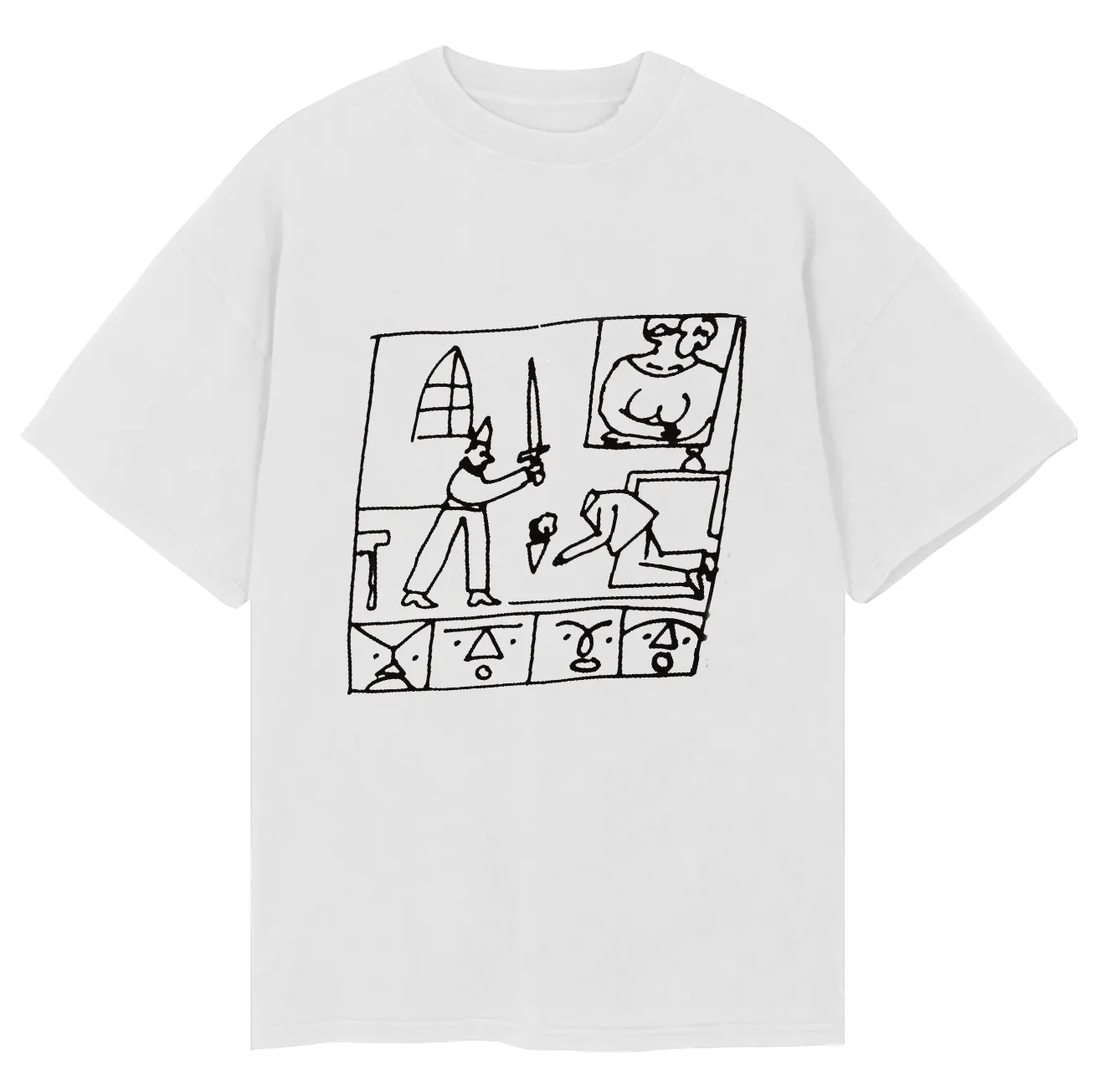 Graffiti T-Shirt Fun Prints Non Fading Material