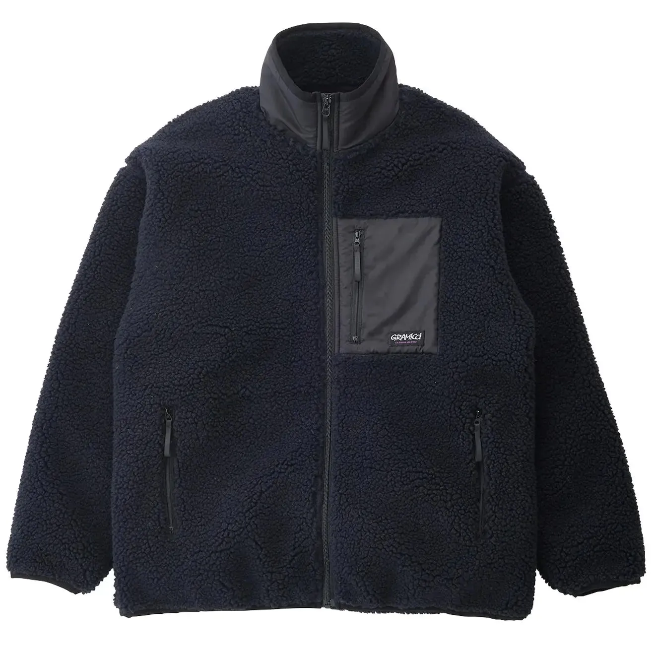 Home Office Gramicci Sherpa Jacket Midnight Navy