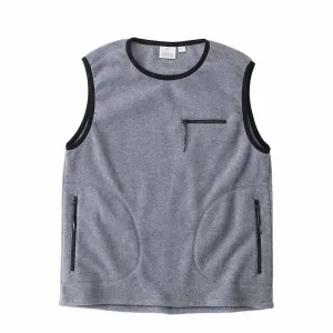 Gramicci Womens Thermal Fleece Pullover Heather Grey Fast Wear