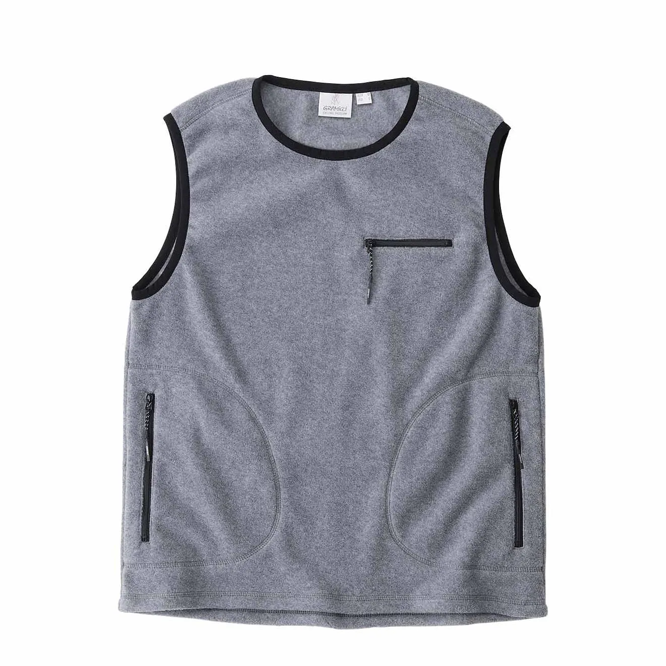 Gramicci Womens Thermal Fleece Pullover Heather Grey Fast Wear