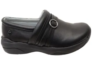 Good Fit Minimalist Aesthetic Nurse Mates Ceri Womens Comfortable Wide Fit Leather Slip On Shoes