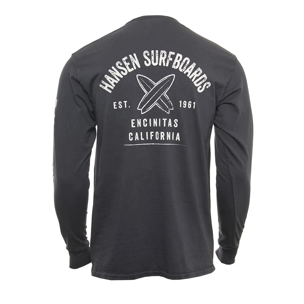 Hansen Mens Shirt Marks The Spot Long Sleeve Quick Comfort Design