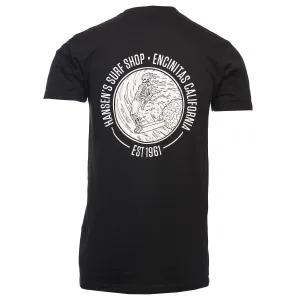 Hansen Mens Shirt Skeleton Surfer comfortable option