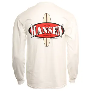 Hansen Mens Shirt Surfboard New LS thermal Comfy Vibes