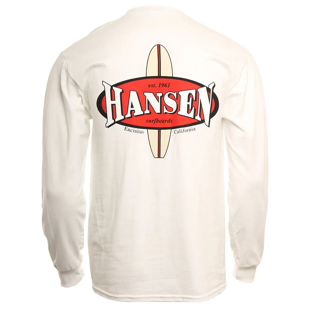 Pilling Resistant Finish Hansen Mens Shirt Surfboard New LS