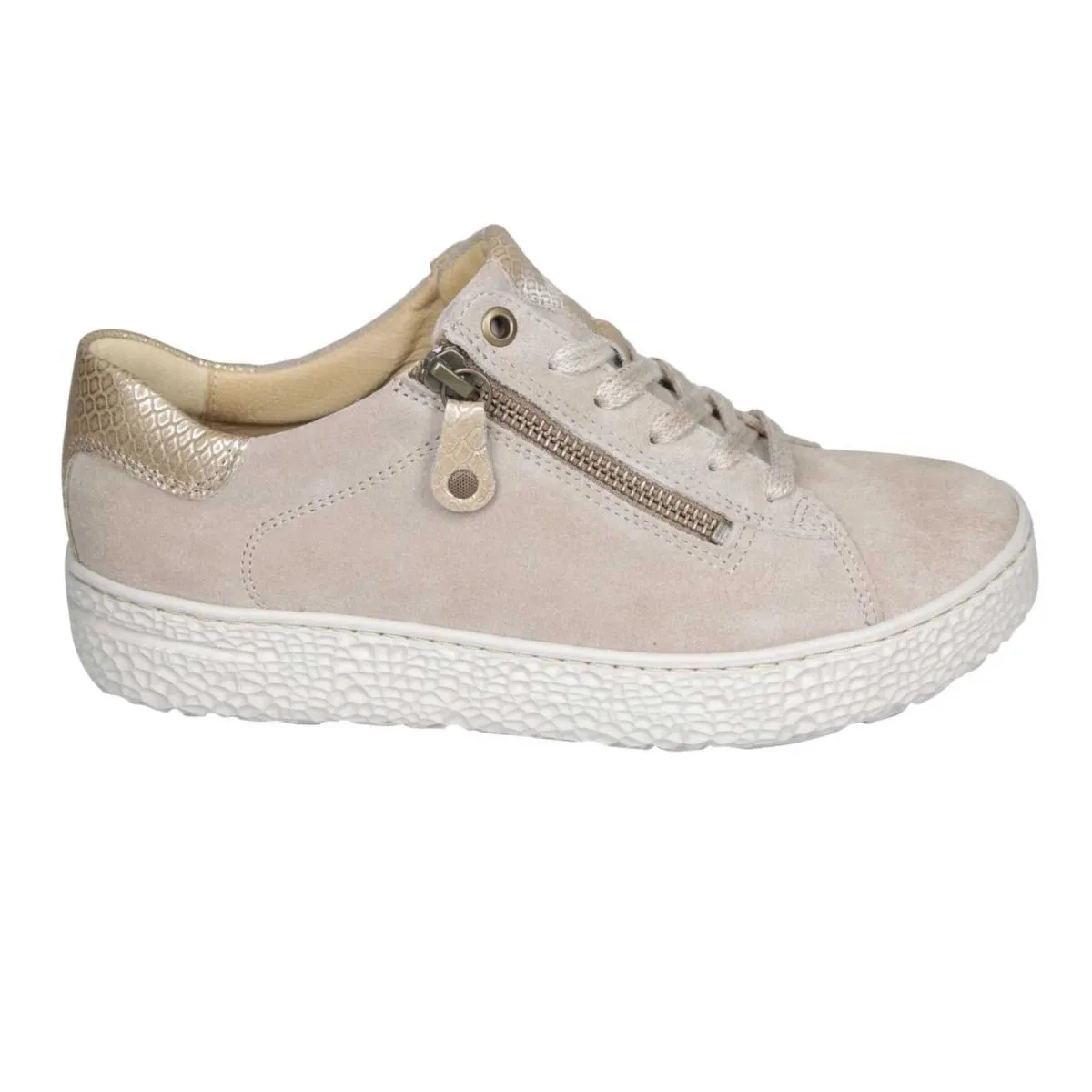 Hartjes Women's Phil Birki Gold Leather Cliff Path