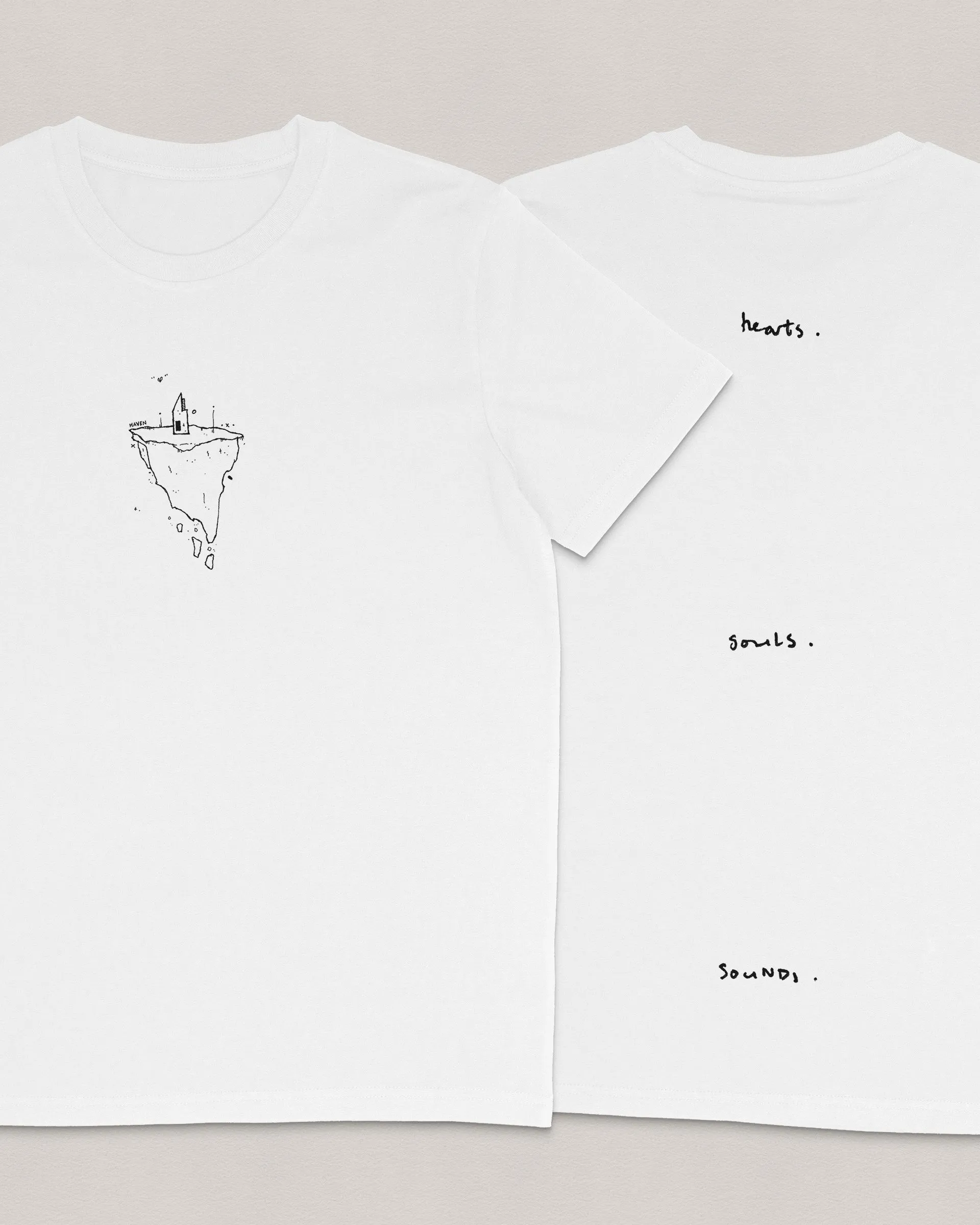 DurableStitching Hearts Souls Sounds T-shirt